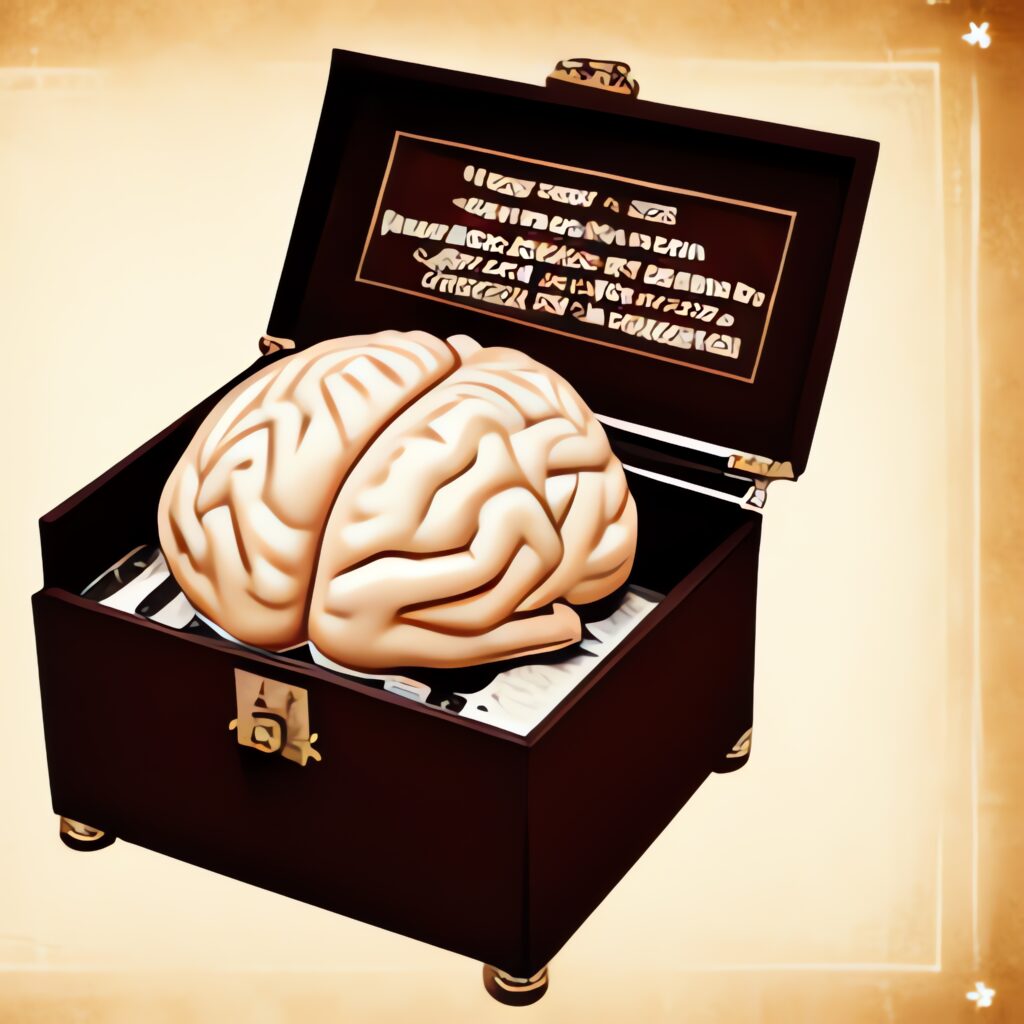 brain in a music box